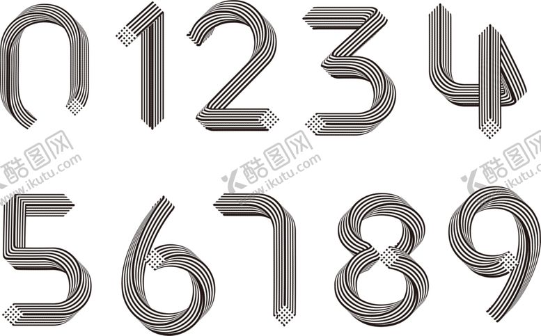 编号：45472005020542528699【酷图网】源文件下载-数字png字体