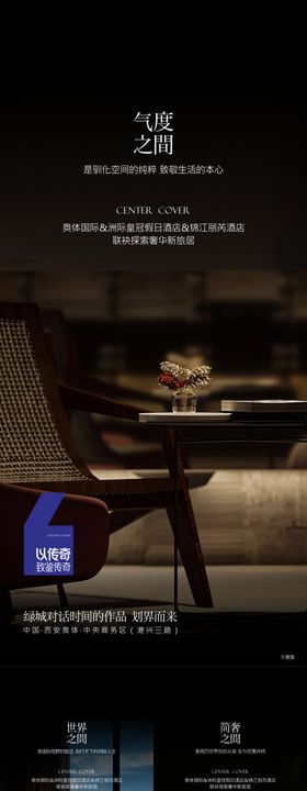 地产大平层系列海报