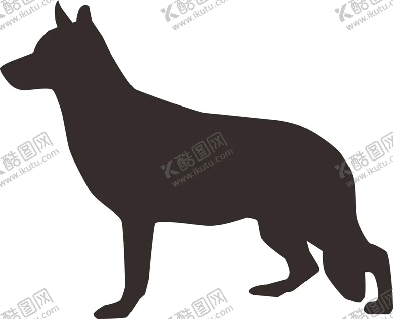 编号：89975204170621319983【酷图网】源文件下载-动物剪影