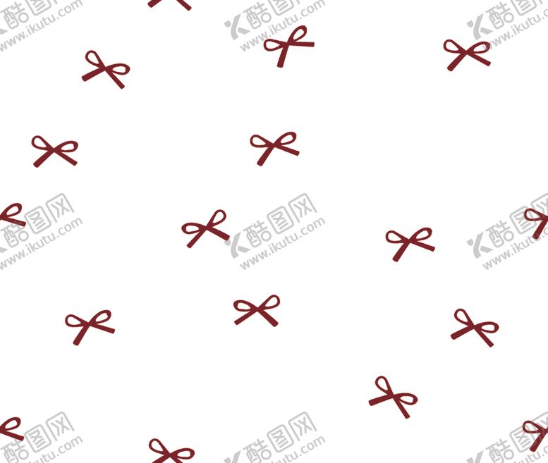 编号：94173504021548582239【酷图网】源文件下载-红色蝴蝶结无缝图案背景