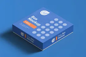 包装盒样机手提VI礼品模板素材