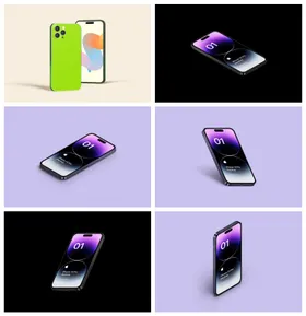 UI手机手机壳界面样机