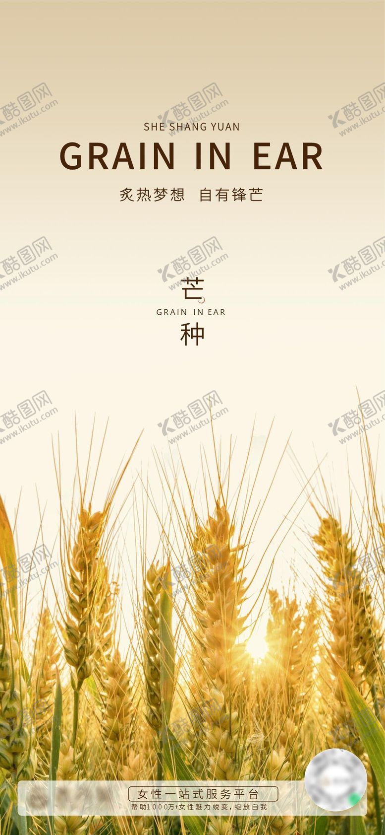 编号：26531306151822345539【酷图网】源文件下载-二十四节气芒种海报