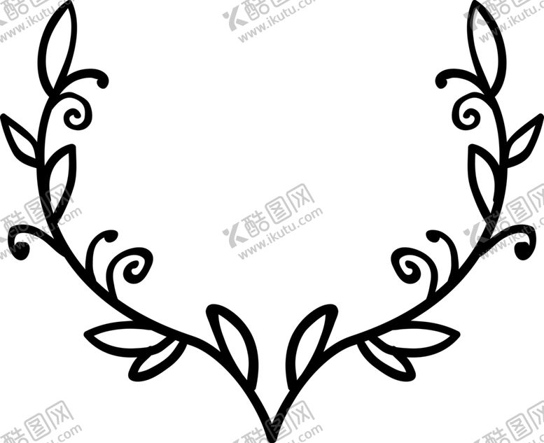 编号：96653907081441078784【酷图网】源文件下载-圆形花环