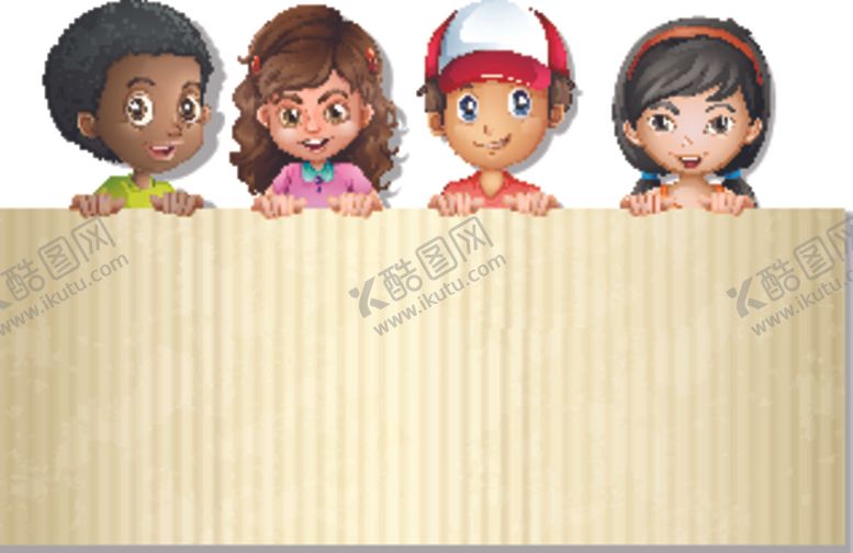 编号：10250509270804354544【酷图网】源文件下载-卡通儿童插画