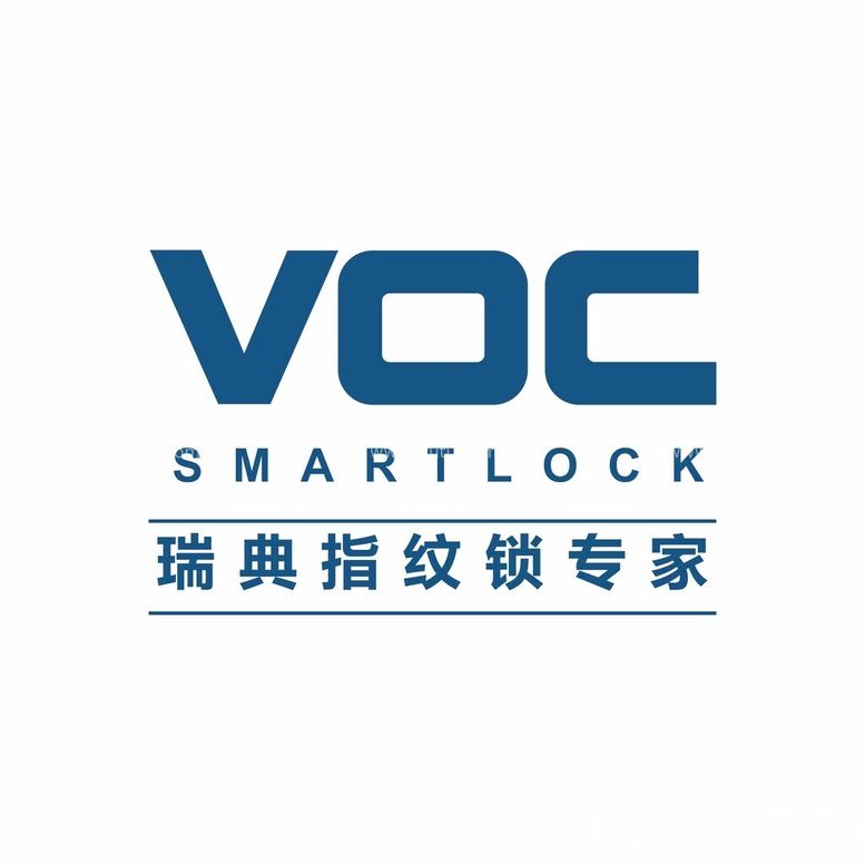 编号：36295512181719241112【酷图网】源文件下载-VOC指纹锁LOGO