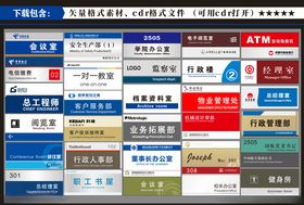 科室牌
