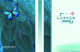封皮封面羽毛画册
