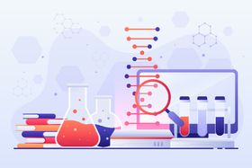 科学研究主题图标