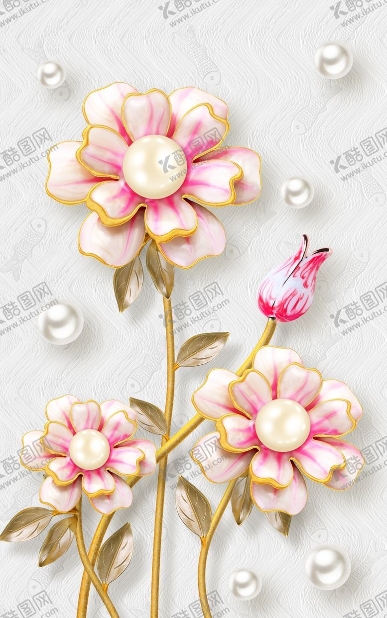 编号：80464707011052033238【酷图网】源文件下载-珠宝花玄关