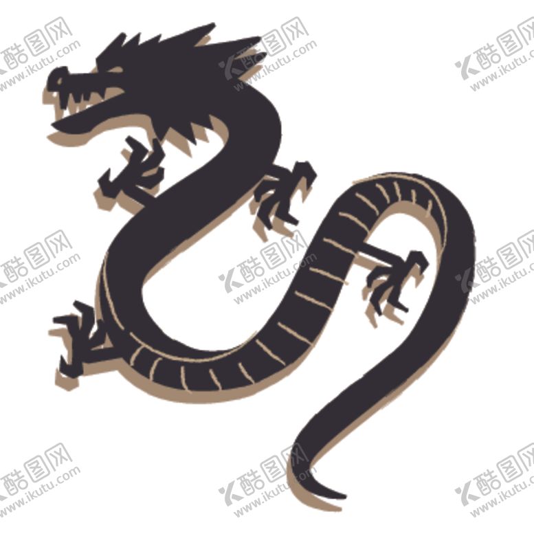 编号：20804305081851451323【酷图网】源文件下载-龙形象设计图案