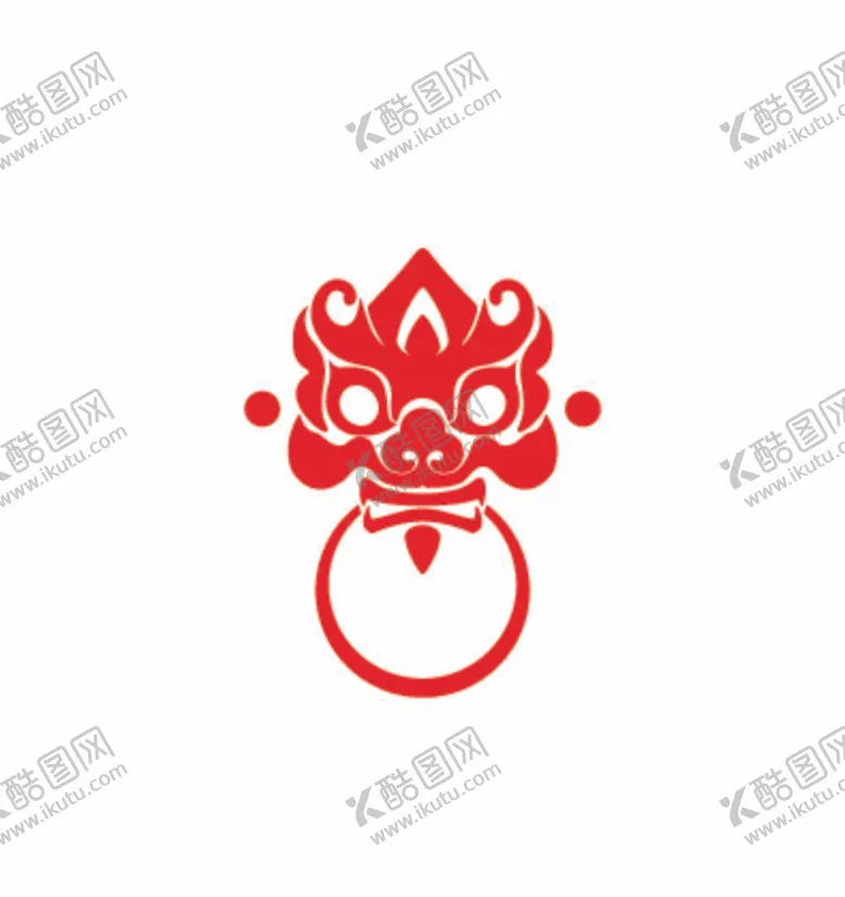 编号：50043011302132194529【酷图网】源文件下载-貔貅门环