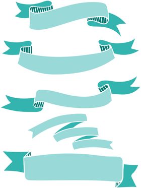 标题栏插画素材文本框头主背景框