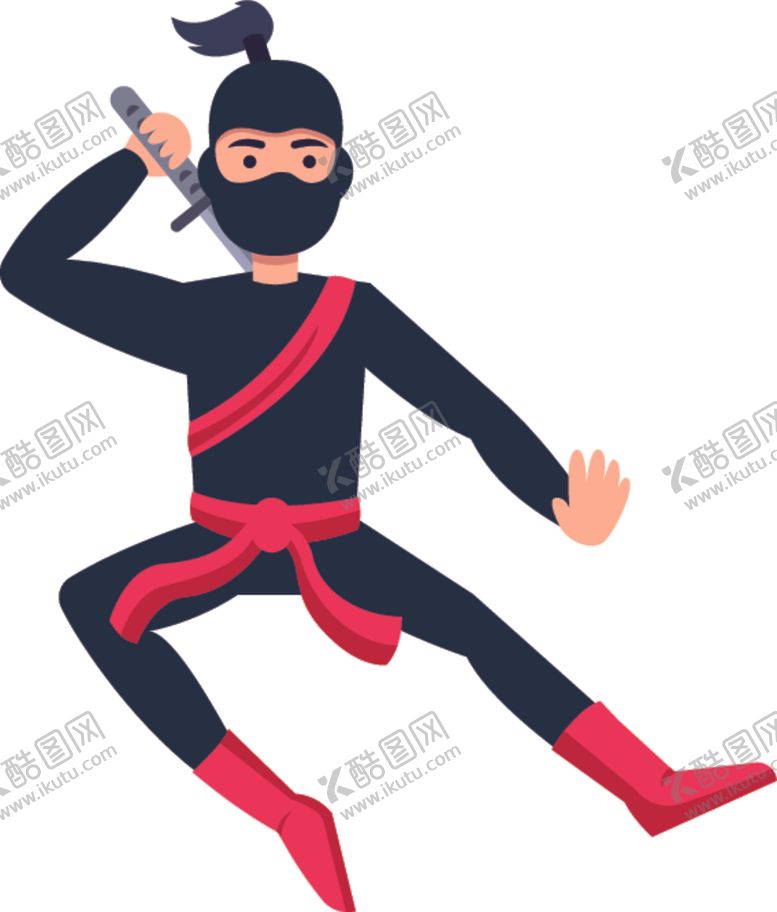 编号：59746105130645582764【酷图网】源文件下载-卡通忍者