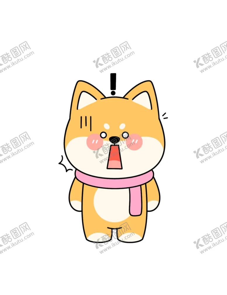 编号：80011003010739184787【酷图网】源文件下载-卡通狗插画