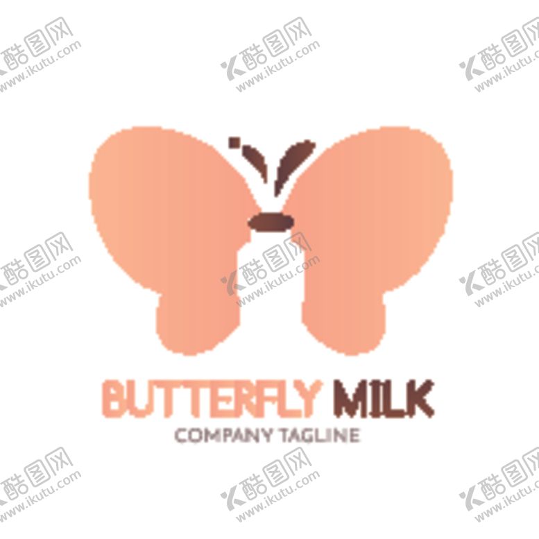 编号：47531007041756483965【酷图网】源文件下载-蝴蝶logo