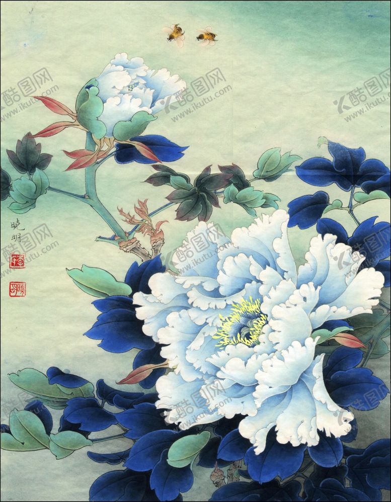 编号：54398705062050194723【酷图网】源文件下载-中式古典花鸟工笔画