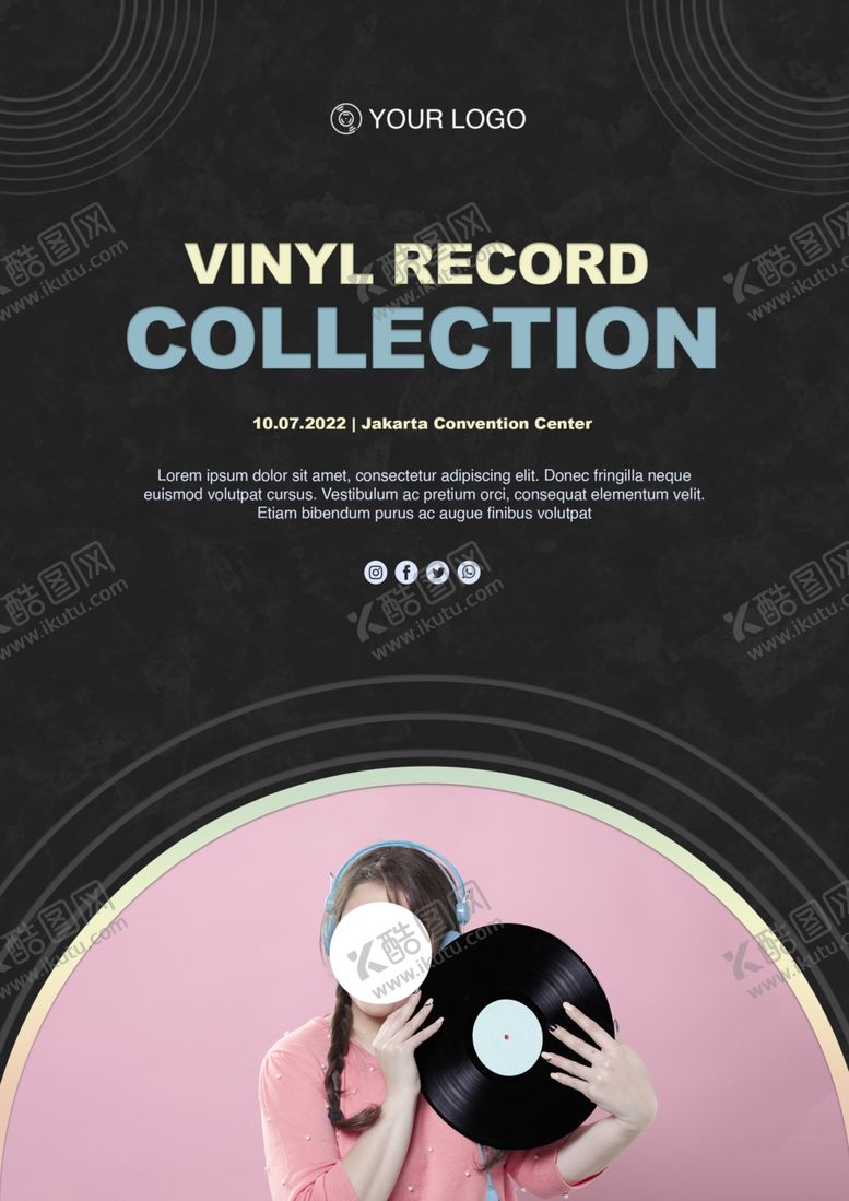 编号：84995609290412424643【酷图网】源文件下载-音乐海报