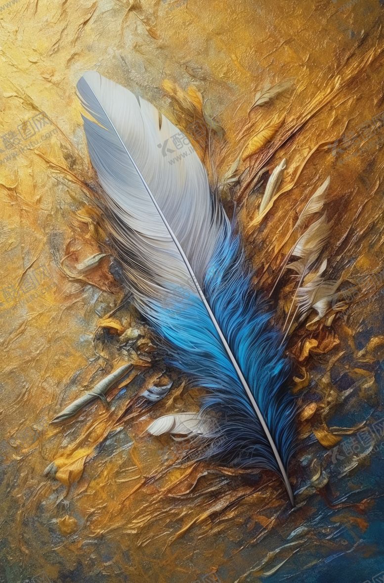 编号：18457411020339169353【酷图网】源文件下载-羽毛装饰画