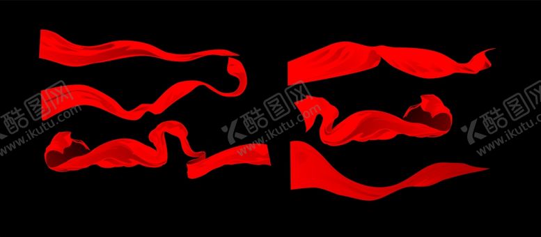 编号：26241410270859338939【酷图网】源文件下载-红飘带