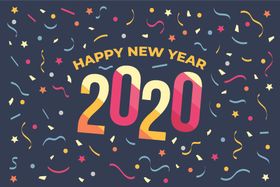 庚子年鼠字2020字体