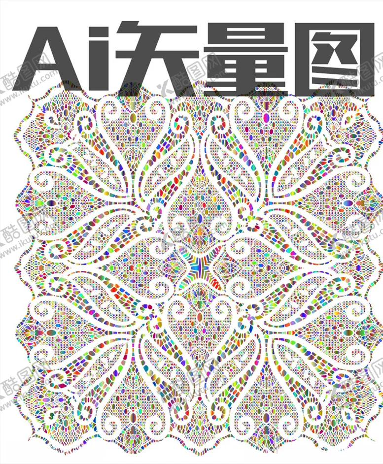 编号：27456104190532417466【酷图网】源文件下载-花边矢量背景图