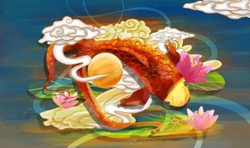 重彩油墨抽象装饰画