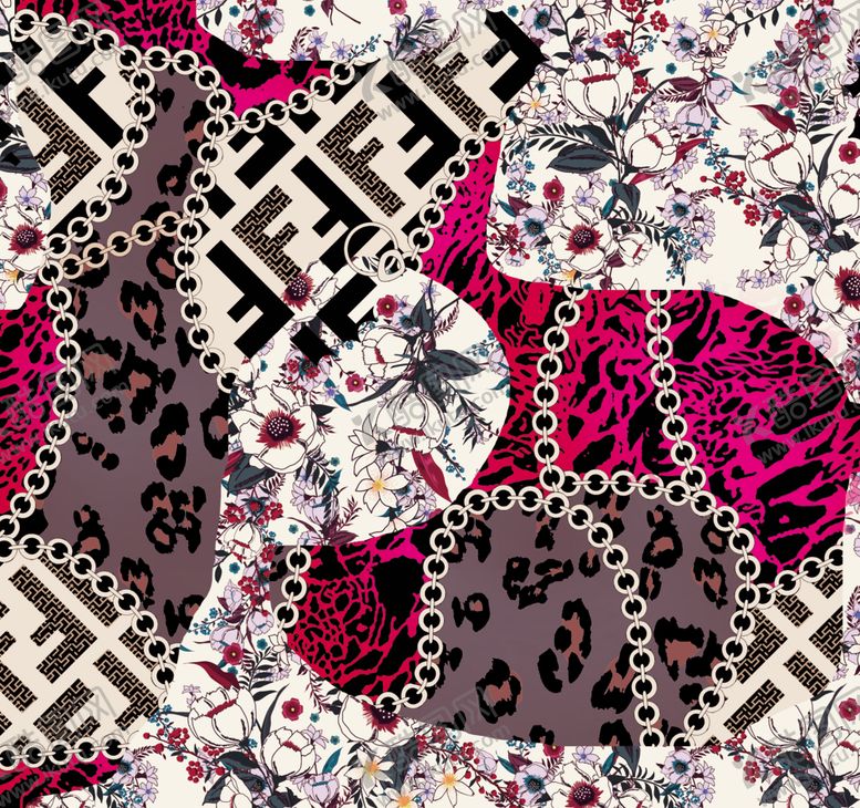 编号：66938809232102379655【酷图网】源文件下载-大牌复古数码印花男装女装