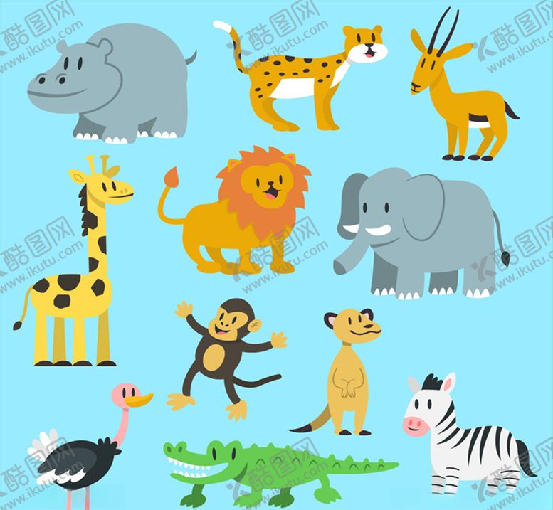 编号：70294809120809514128【酷图网】源文件下载-矢量动物