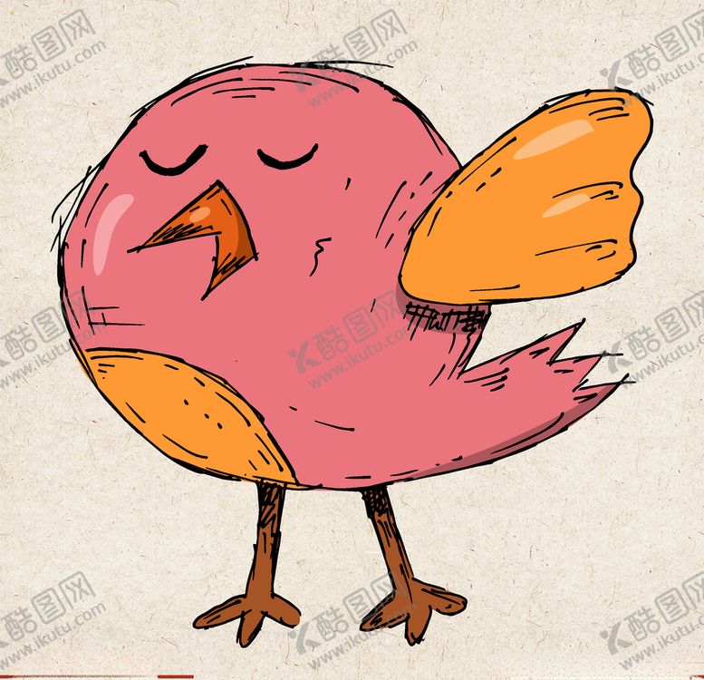 编号：13616211010826187600【酷图网】源文件下载-矢量动物矢量植物插画手绘