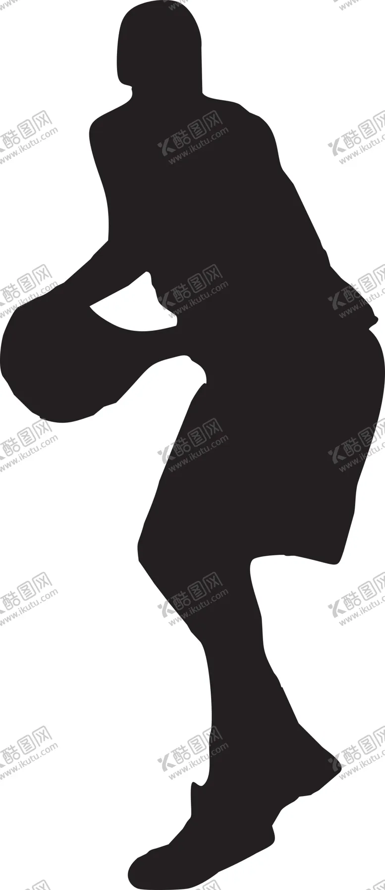 编号：43013904191537529609【酷图网】源文件下载-运动员剪影