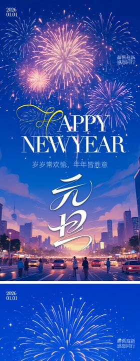 2026年元旦海报