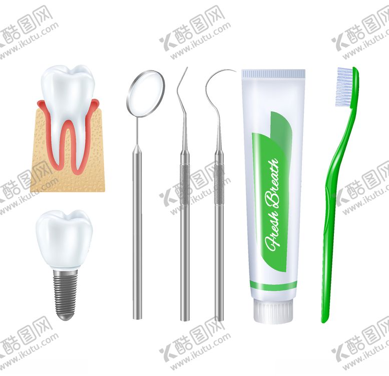 编号：14157109170416054474【酷图网】源文件下载-牙齿口腔