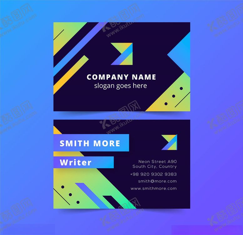 编号：29623810271929523643【酷图网】源文件下载-名片设计