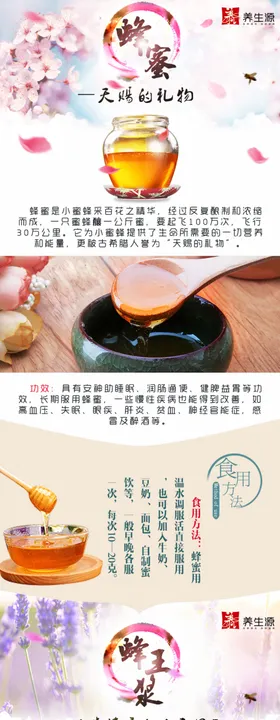 蜂蜜详情页