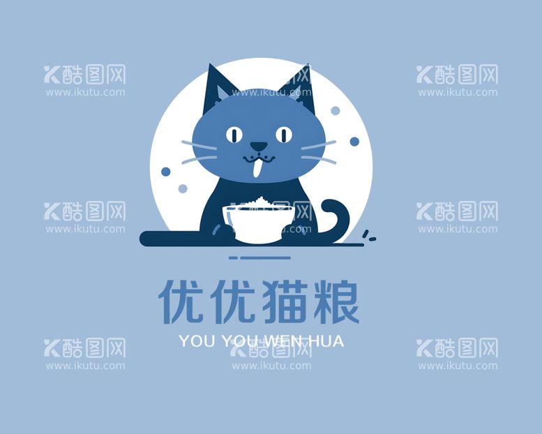 编号：92179112301440384455【酷图网】源文件下载-猫粮品牌logo图片