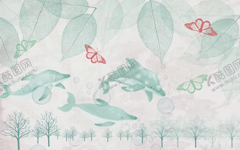 编号：48212306290033115019【酷图网】源文件下载-儿童背景墙