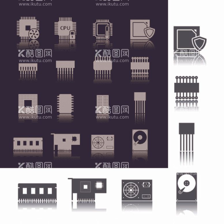 编号：60577912040715008090【酷图网】源文件下载-芯片ICON