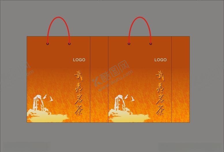 编号：22188204120003167709【酷图网】源文件下载-茶叶包装手提袋