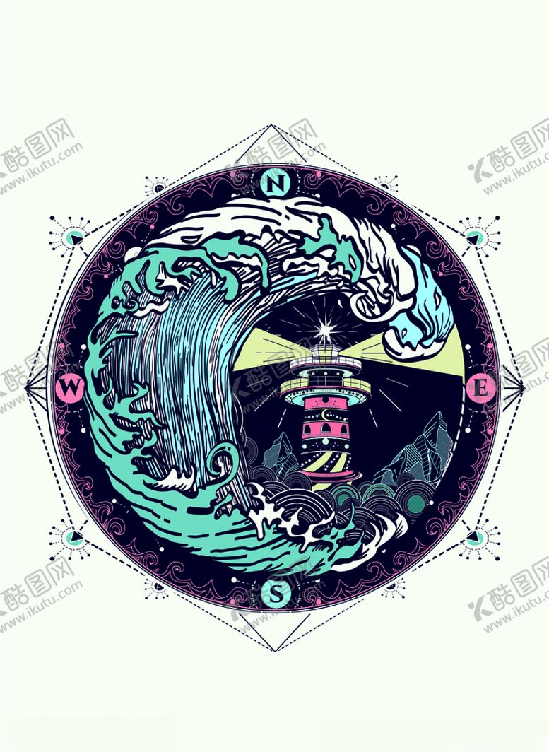 编号：72743806290218317185【酷图网】源文件下载-海浪