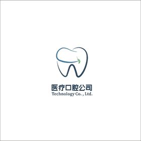 创意牙齿图标logo