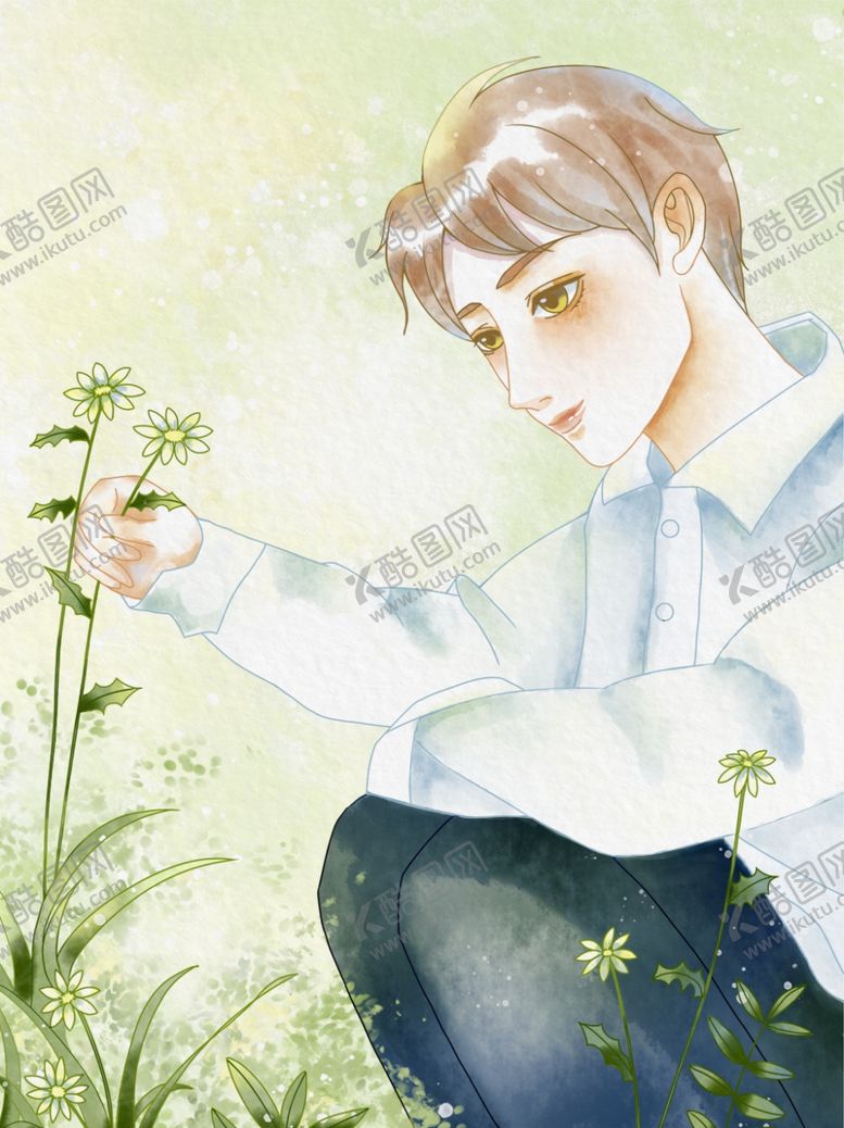 编号：74683610080853484721【酷图网】源文件下载-动漫男生