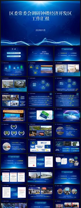 政府社区街道项目汇报PPT