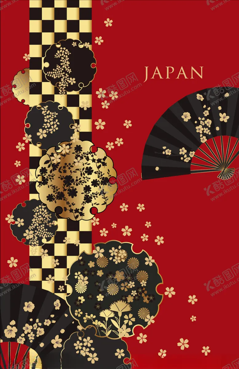 编号：87953202051545463755【酷图网】源文件下载-日式花纹背景
