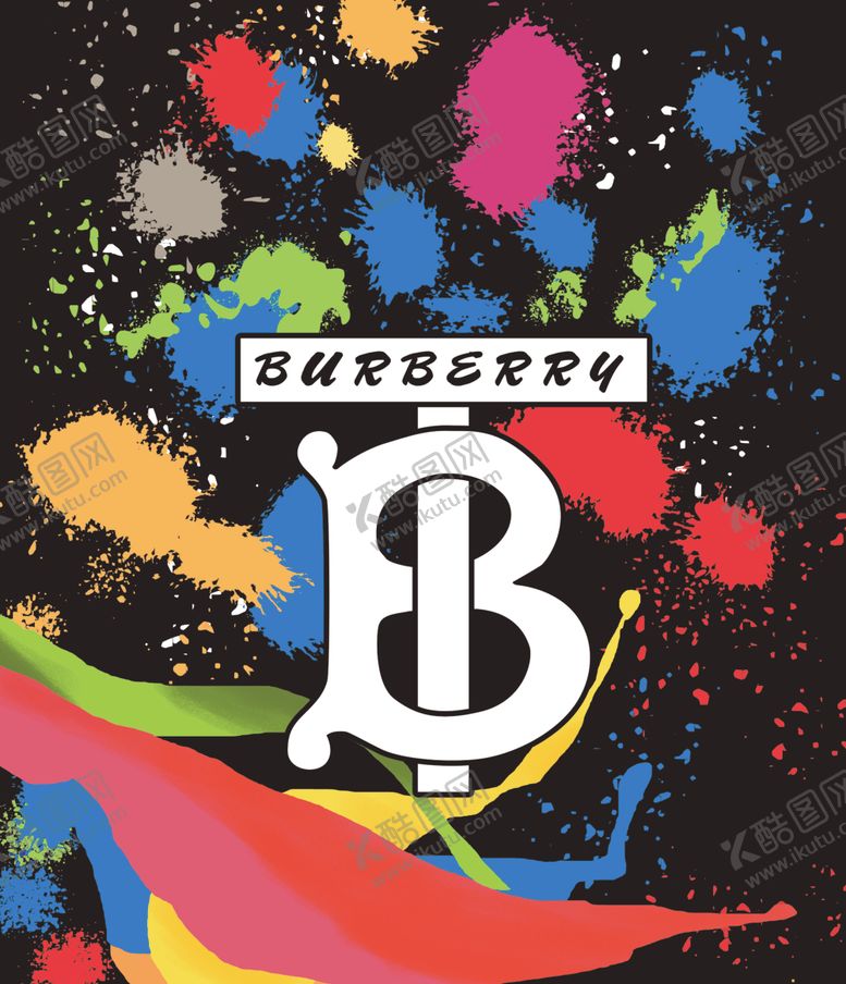 编号：53493709291535276650【酷图网】源文件下载-大牌乱花循环定位花泼墨