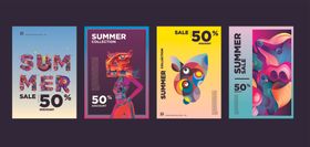 夏日50周年系列海报