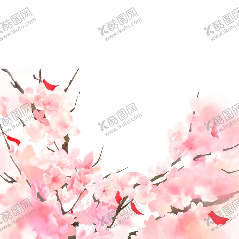 编号：81475205120436078117【酷图网】源文件下载-卡通装饰植物花朵元素