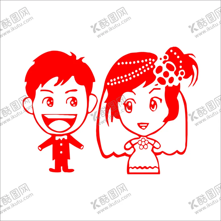 编号：66077312060847109790【酷图网】源文件下载-新郎新娘