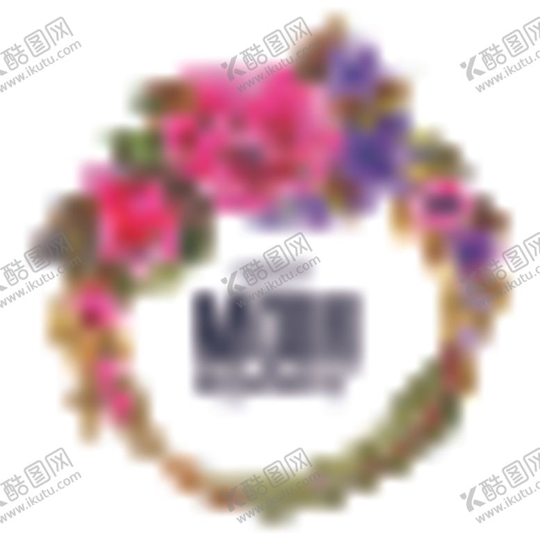 编号：61437410071543328383【酷图网】源文件下载-水彩花卉边框