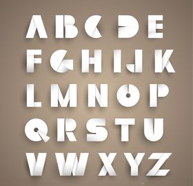 立体字母